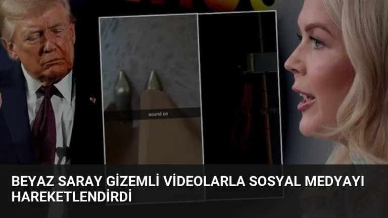 Beyaz Saray Gizemli Videolarla Sosyal Medyayı Hareketlendirdi