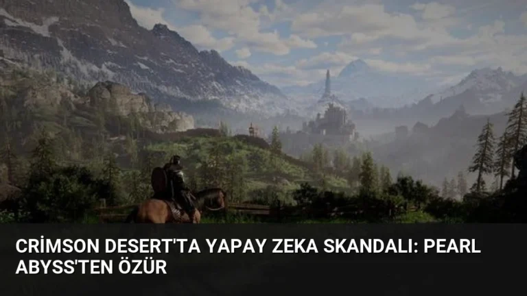 Crimson Desert’ta Yapay Zeka Skandalı: Pearl Abyss’ten Özür