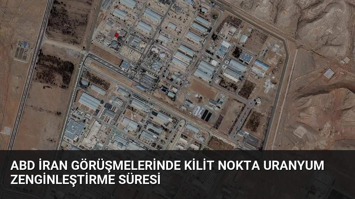 ABD İran Görüşmelerinde Kilit Nokta Uranyum Zenginleştirme Süresi