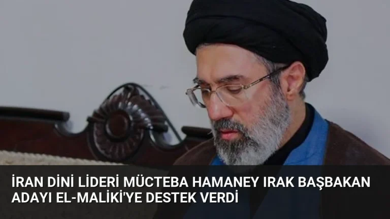 İran Dini Lideri Mücteba Hamaney Irak Başbakan Adayı El-Maliki’ye Destek Verdi