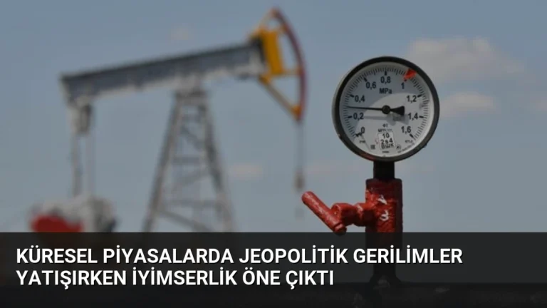 Küresel Piyasalarda Jeopolitik Gerilimler Yatışırken İyimserlik Öne Çıktı