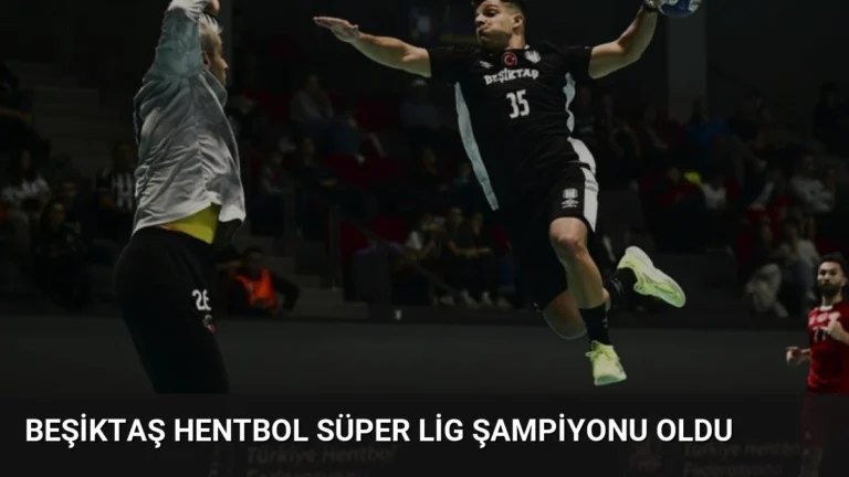 Beşiktaş Hentbol Süper Lig Şampiyonu Oldu