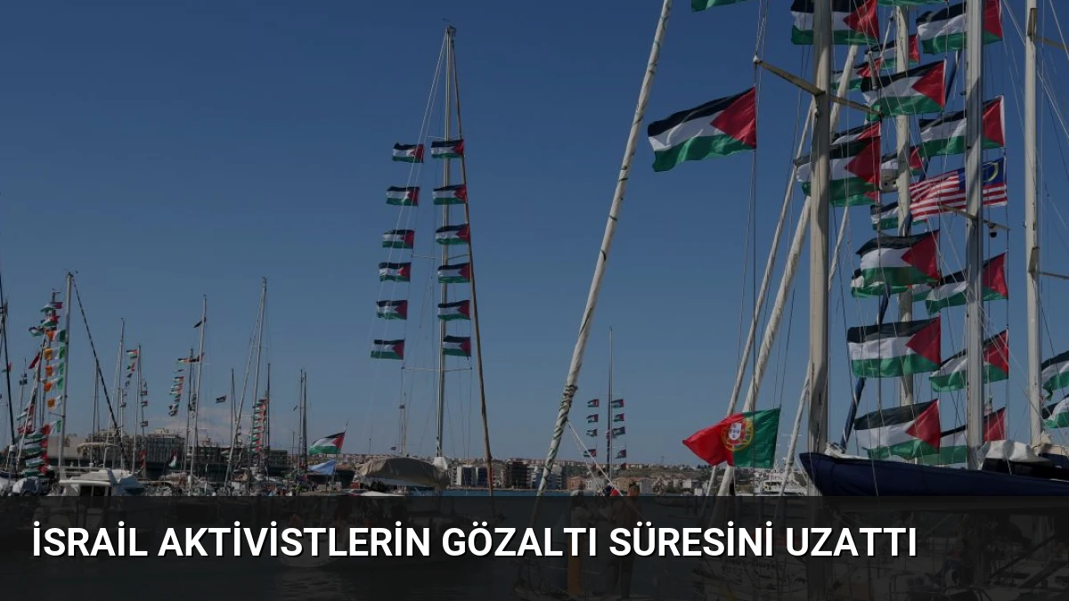 İsrail Aktivistlerin Gözaltı Süresini Uzattı