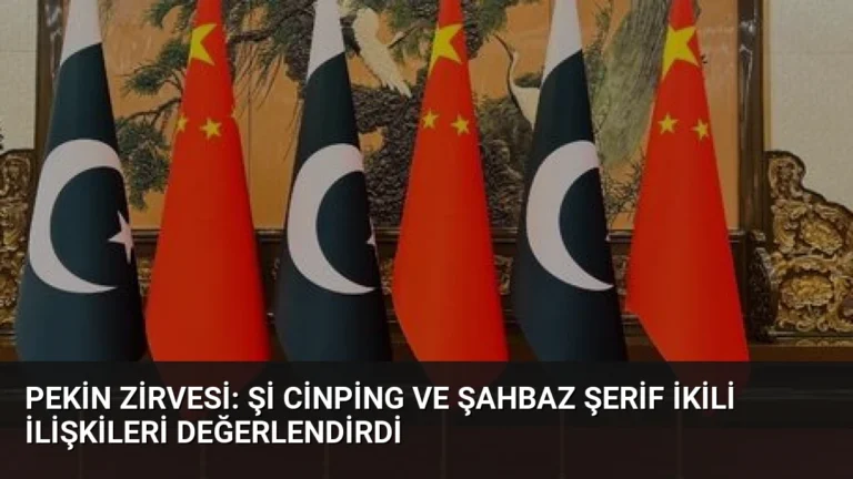 Pekin Zirvesi: Şi Cinping ve Şahbaz Şerif İkili İlişkileri Değerlendirdi