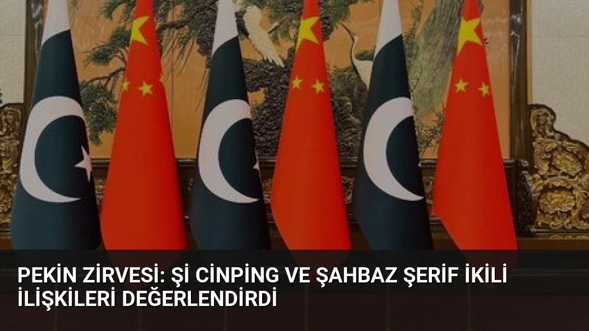 Pekin Zirvesi: Şi Cinping ve Şahbaz Şerif İkili İlişkileri Değerlendirdi