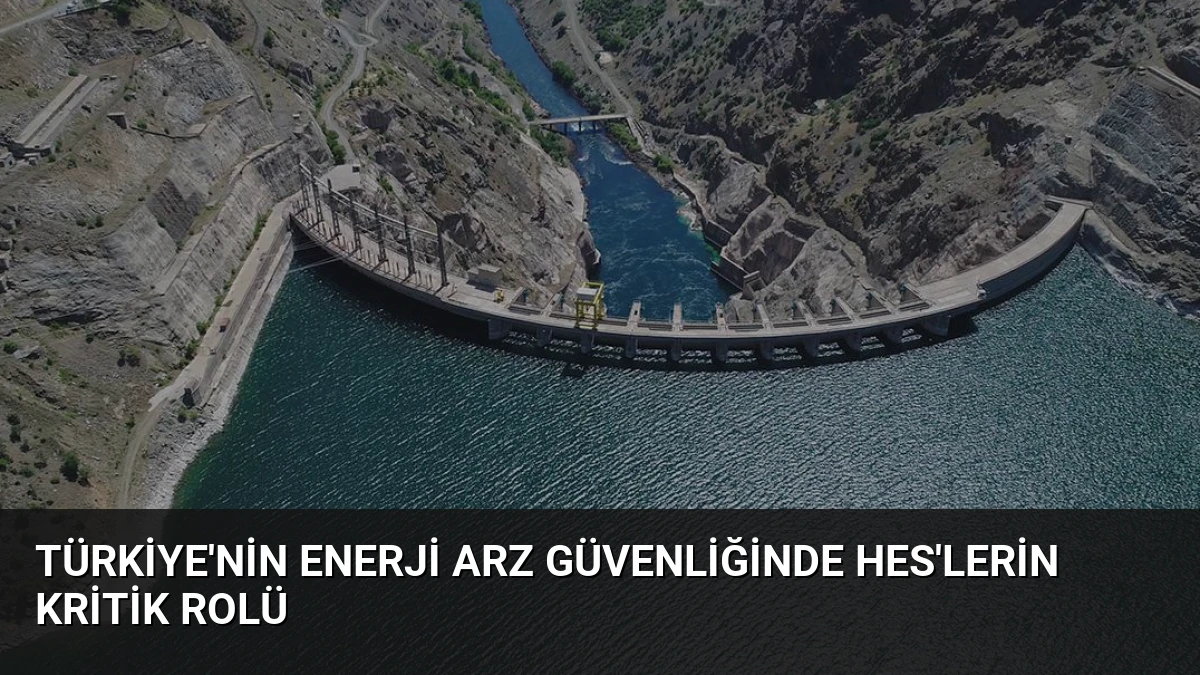 Türkiye’nin Enerji Arz Güvenliğinde HES’lerin Kritik Rolü