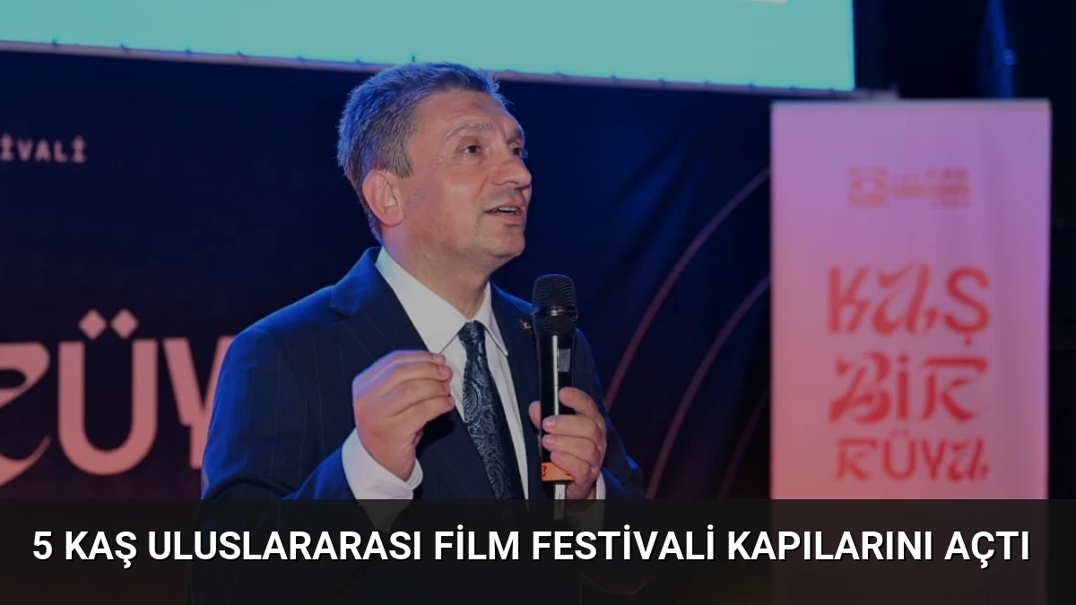5 Kaş Uluslararası Film Festivali Kapılarını Açtı