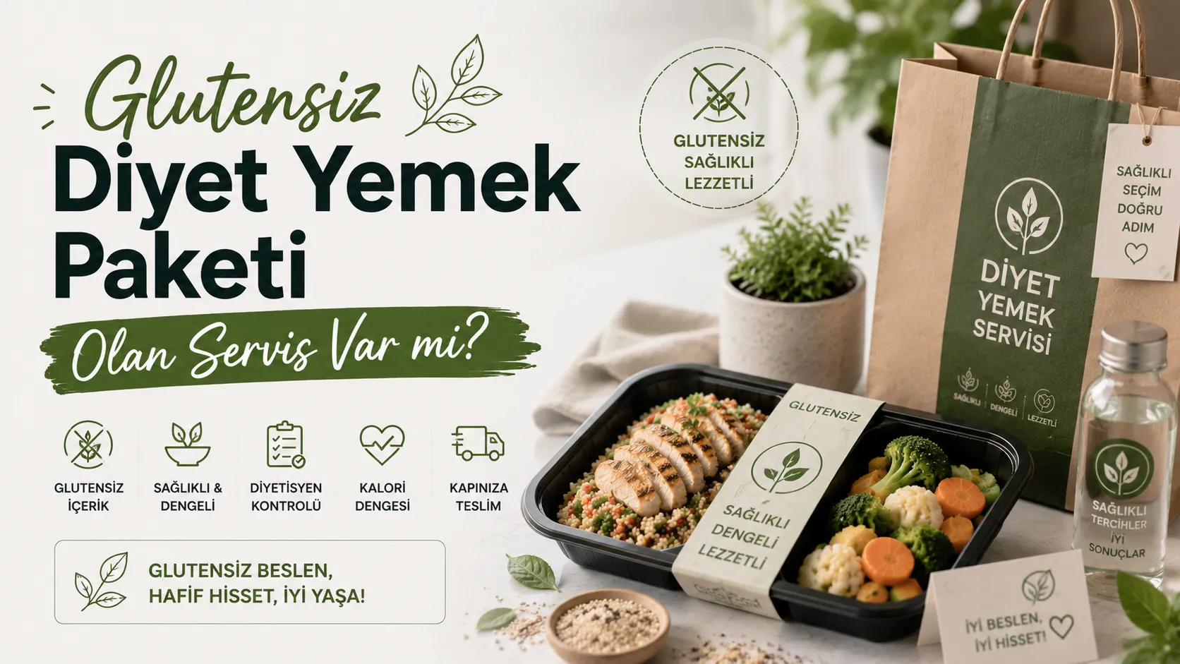 Glutensiz Diyet Yemek Paketi Olan Servis Var mı?