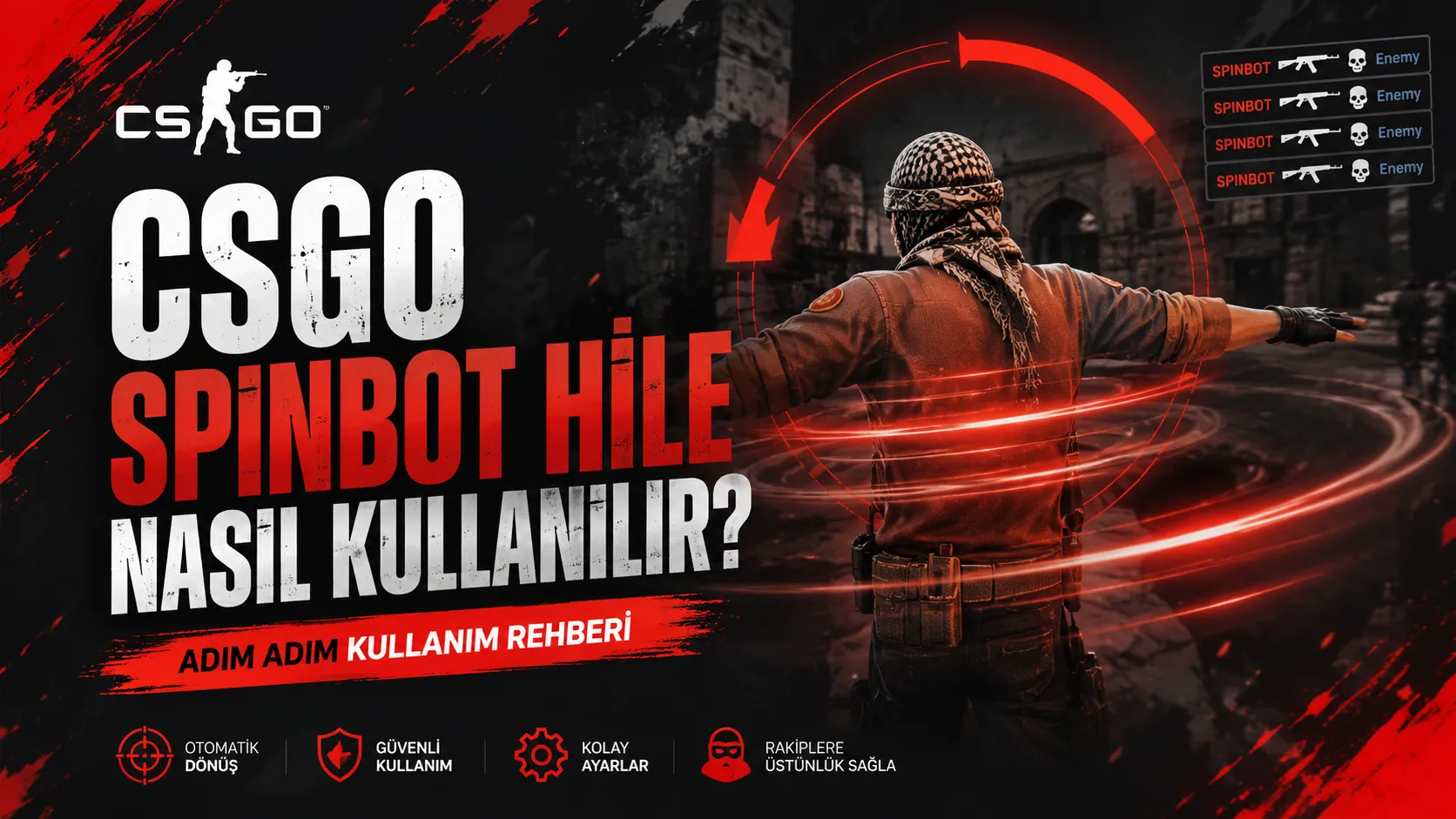 CSGO Spinbot Hile Nasıl Kullanılır?