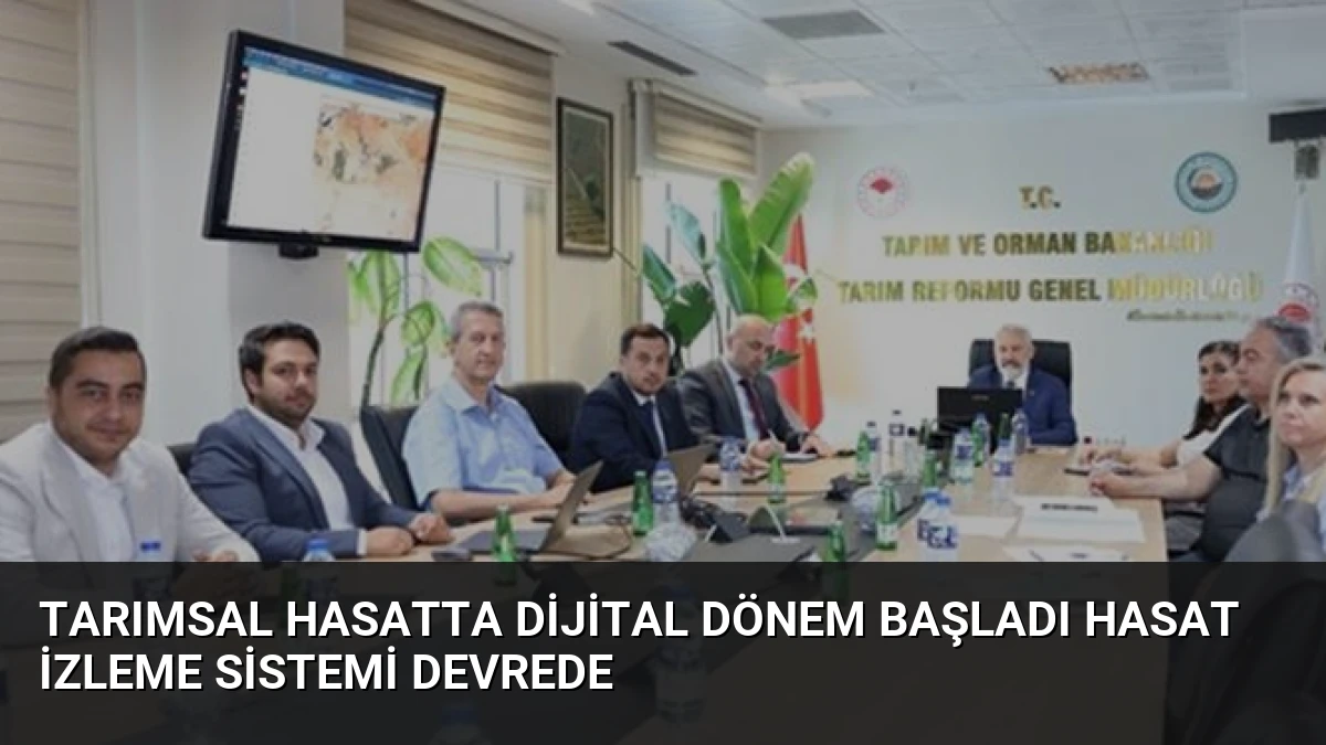 Tarımsal Hasatta Dijital Dönem Başladı Hasat İzleme Sistemi Devrede