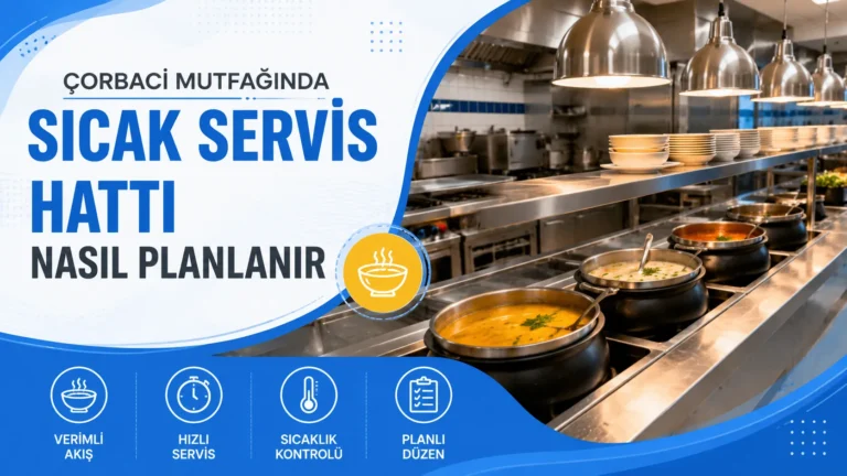 Çorbacı Mutfağında Sıcak Servis Hattı Nasıl Planlanır