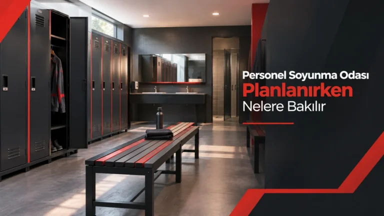 Personel Soyunma Odası Planlanırken Nelere Bakılır