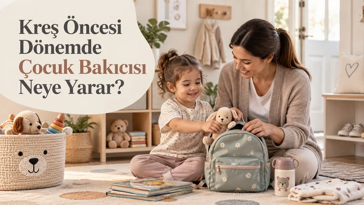 Kreş Öncesi Dönemde Çocuk Bakıcısı Neye Yarar?