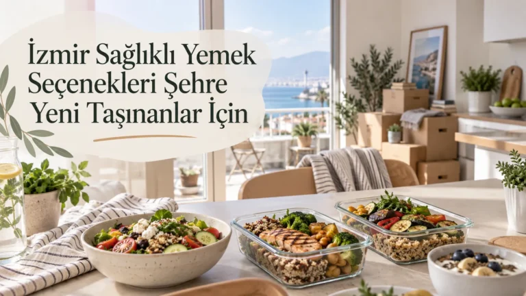 İzmir Sağlıklı Yemek Seçenekleri Şehre Yeni Taşınanlar İçin