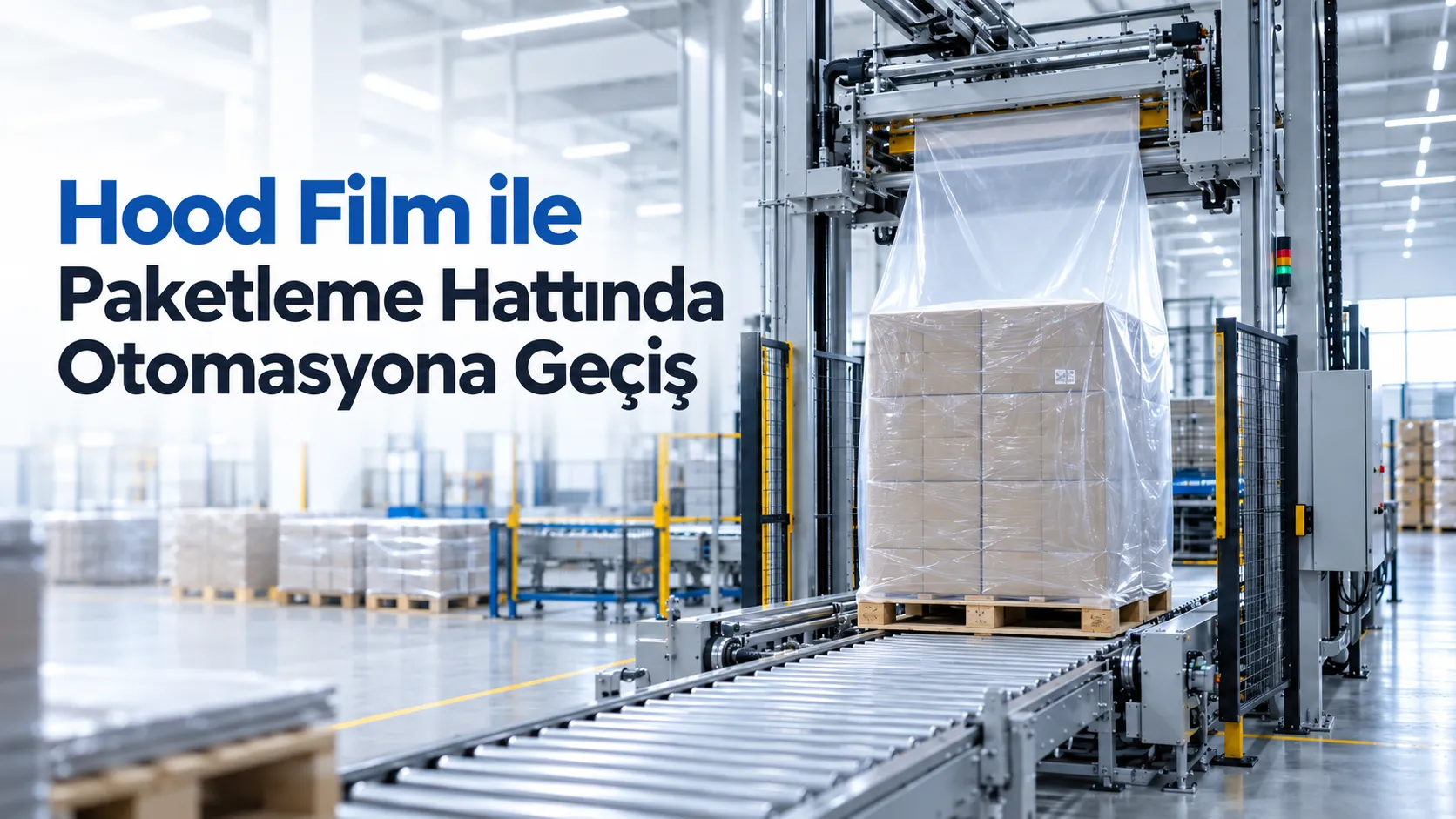Hood Film ile Paketleme Hattında Otomasyona Geçiş