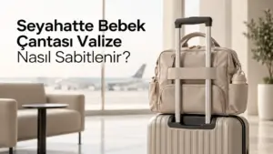 Seyahatte Bebek Çantası Valize Nasıl Sabitlenir?