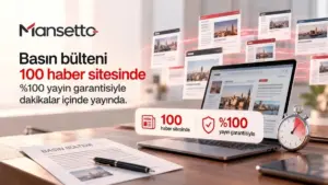 Ajansların ve markaların duyuruları Mansetto paneli üzerinden 100 haber sitesine anında ulaşıyor