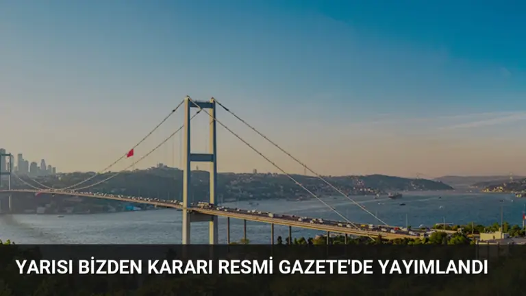 Yarısı Bizden Kararı Resmi Gazete’de Yayımlandı